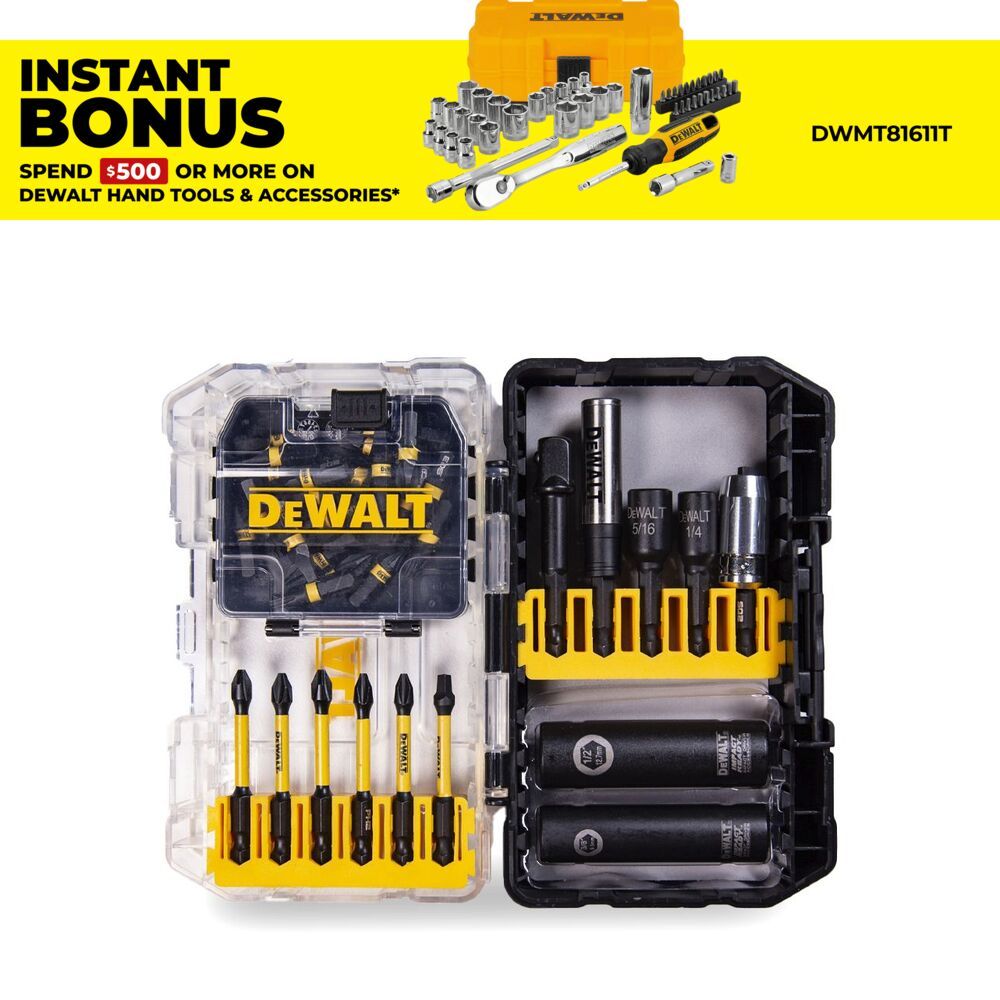 DeWalt DWAFT35SET 35pce FLEXTORQ Screwdriver Bit Set