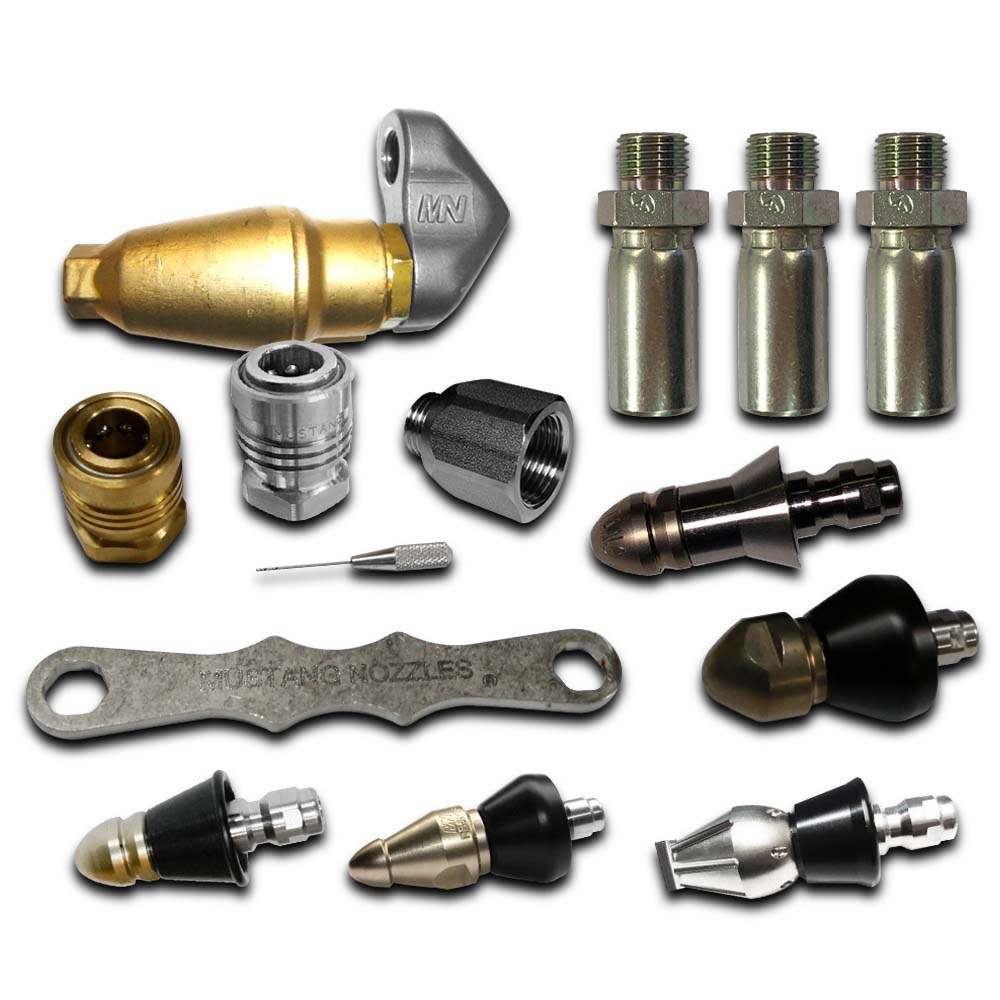 Mustang Nozzles ST-MNBD 14pce Deluxe Nozzle Box
