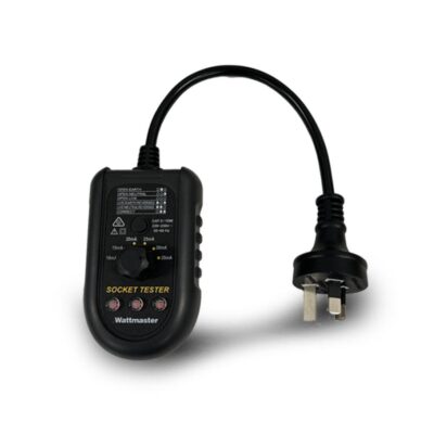 Wattmaster WATOUTTEST Socket Outlet Tester with RCD Trip Test