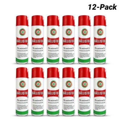 Ballistol 2189112PK 12-Pack 200ml Universal Oil Spray - MADE IN GERMANY