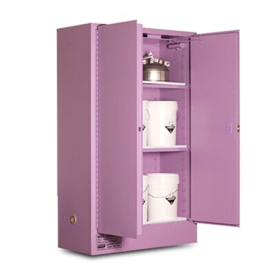 Pratt 5545ASPH 250L 2 Door 3 Shelves Corrosive Storage Cabinet