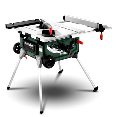 Metabo TS 254 (600668190) 254mm (10") Table Saw with Intergrated wheels and Stand