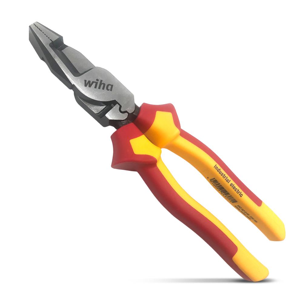 Wiha 44377 220mm 1000V Crosscut Linesman Pliers