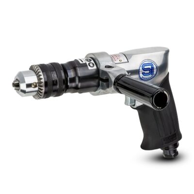 Shinano SI-5200A Pneumatic 1/2" Geared Pistol Grip Drill