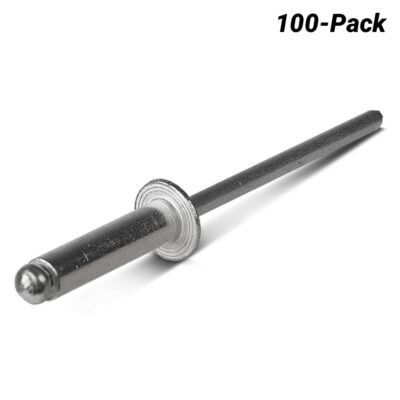 Apex AS-5-8-HP 100-Pack 4mm x 17.1mm Aluminium/Steel Rivet