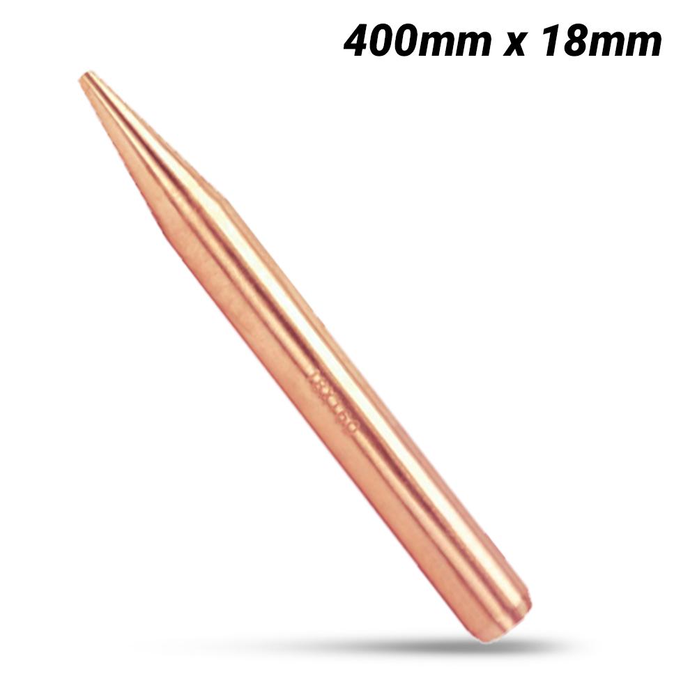 T&E Tools CB266-1012 400mm (15") x 18mm (0.7") Copper Beryllium Machinists Taper Punch