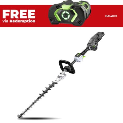 EGO HTX5300-P 56V POWER+ 530mm (21") Cordless Brushless Commercial Short Fixed Pole Hedge Trimmer - Skin Only