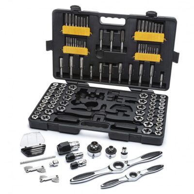 GEARWRENCH 82812 114pce SAE/Metric Ratcheting Tap & Die Set