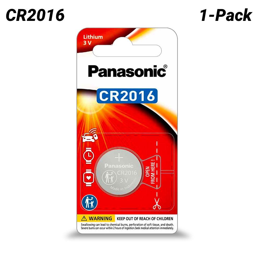 Panasonic CR-2016PT/1B CR2016 Lithium Coin Battery
