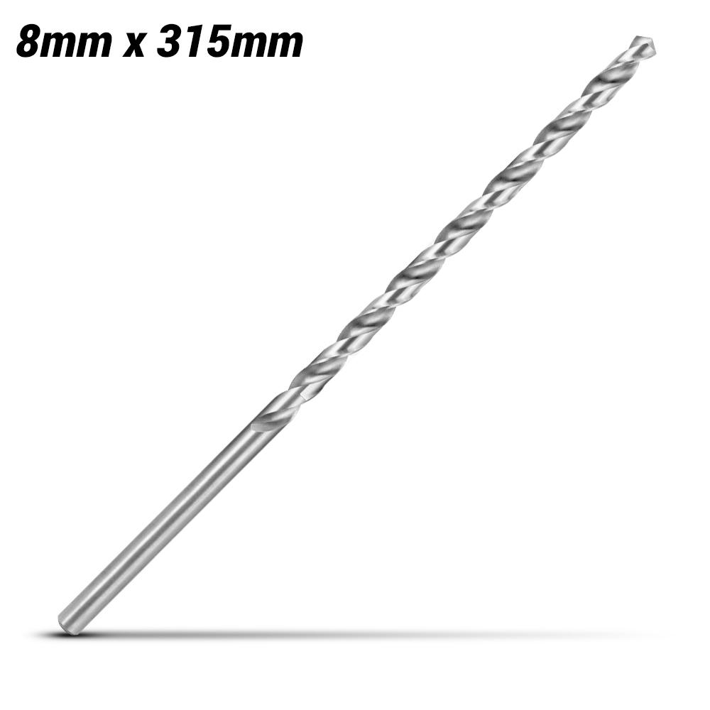 Xtorque 8XDBL 8mm Extra Long 118° 315mm HSS M2 Drill Bit