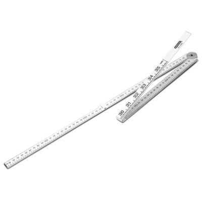 Stanley 35-445 1m Plastic Folding Ruler