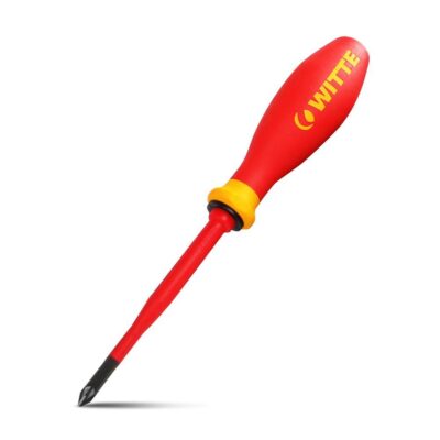 Witte 760322016 PZ1 x 80mm Pozi Pro VDE Slim 1000V Insulated Screwdriver Set