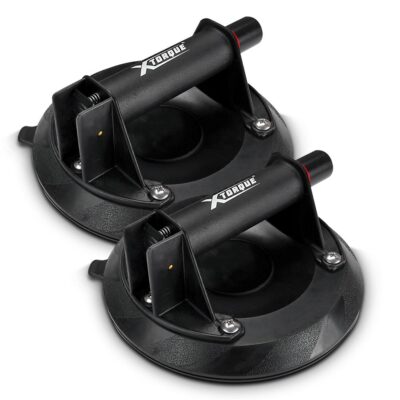 Xtorque X200TWIN 2-pack 200mm (8") 80Kg Heavy Duty Glass Pump Up Suction Lifter
