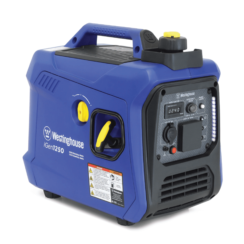 Westinghouse WP iGen1250 1250W 4-Stroke Petrol Digital Inverter Generator