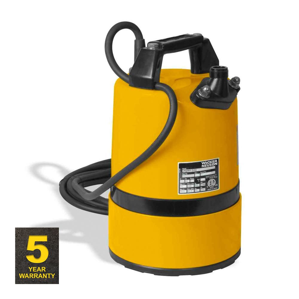 Wacker Neuson PSR1 500TA (6100040509) 750W 25mm (1") Submersible Pump