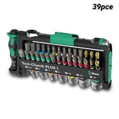 Wera WER049055 39pce Tool-Check Plus 1 Ratchet Set