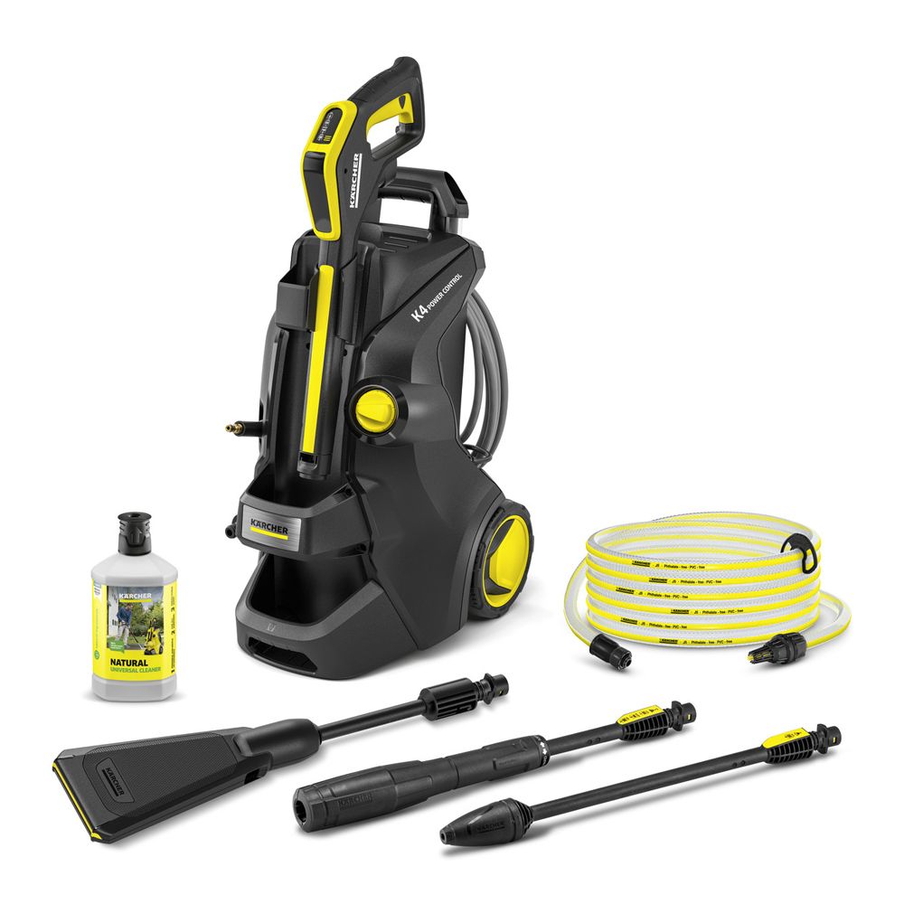 Karcher K4!GOFURTHER (1.324-315.0) Power Control 1.9kW 2100PSI 7L/min Pressure Washer Kit - Limited Edition Black