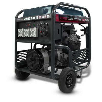 Welling & Crossley WC-P13750 (811987) 13.75 kVA (11,000W) Open Frame AVR Petrol Generator with E-Start