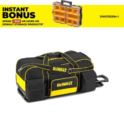 DeWalt DWST1-79210 Heavy Duty Wheeled Power Tool Bag