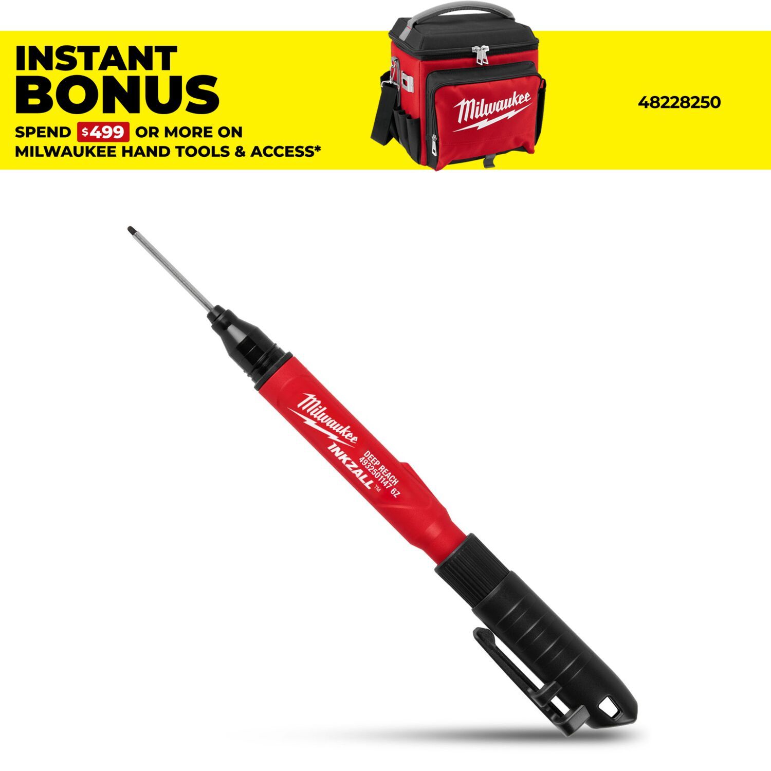 Milwaukee 4932501147 INKZALL Deep Reach – Ultra Fine Point