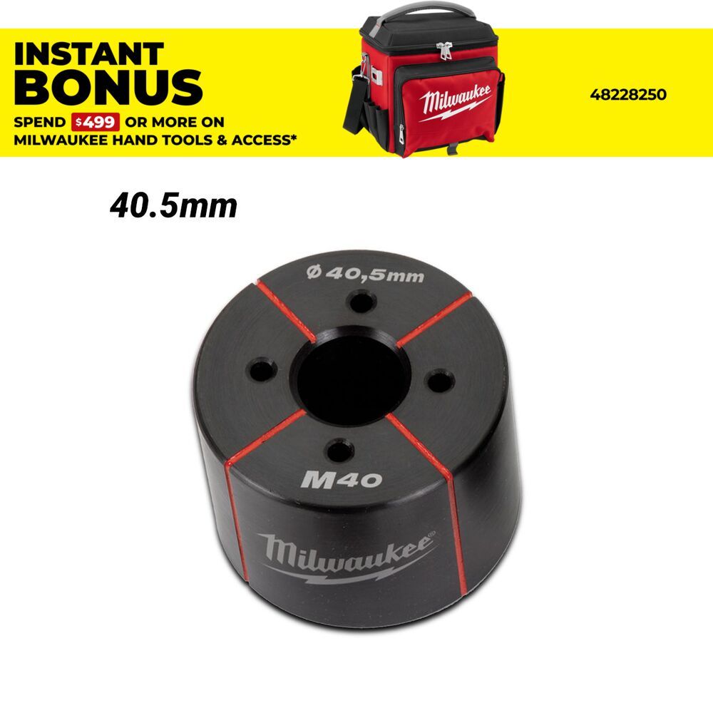 Milwaukee 4932430919 EXACT™ M40 Knockout Die