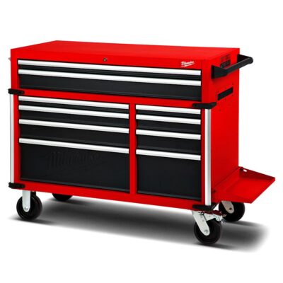 Milwaukee 48228544 1168mm (46") 10 Drawer Steel Storage High Capacity Tool Cabinet Trolley