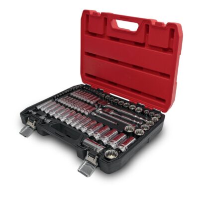 Daytona DSS76 76pce 1/4" & 3/8" Standard & Deep 4-12mm & 3/16"-1" Socket Set