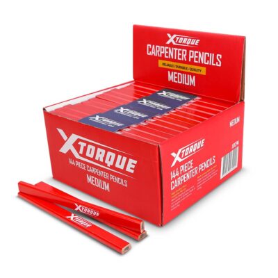 Xtorque XRCPM-144 Medium Carpenter Pencil - 144 Pack