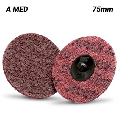 3M 7000000755 (61500141793) 75mm (3") Scotch-Brite Roloc A MED Surface Conditioning Disc (TR)