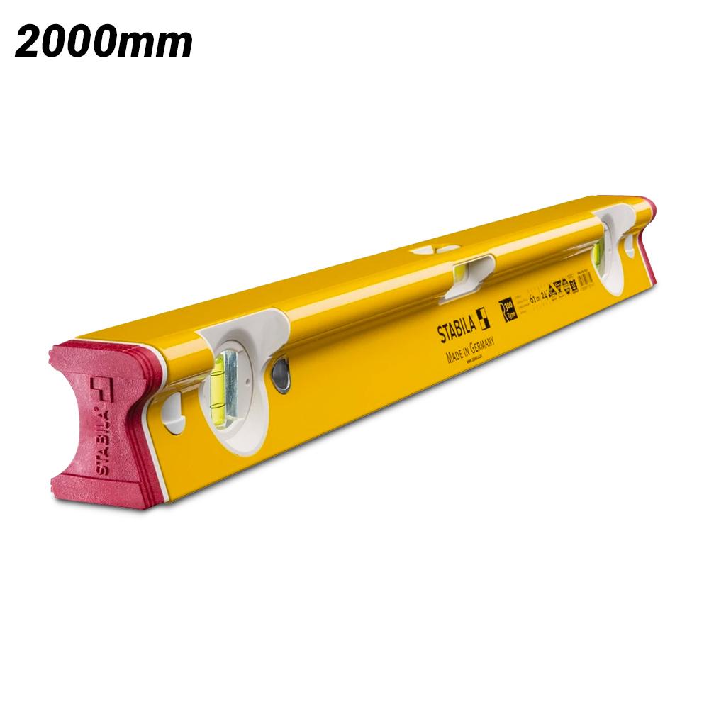 Stabila R300/200 2000mm (79") 3 Vial 5 Chamber R-Profile Spirit Level