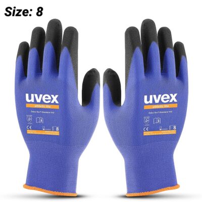 Uvex 6002708 Athletic Lite NBR Palm Gloves (SIZE 8)