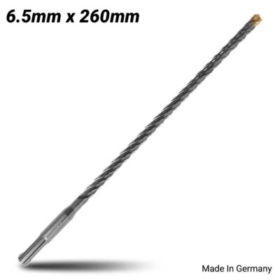 Xtorque X652604 Platinum SDS PLUS 6.5mm x 260mm Platinum 4 Cutter Drill Bit - MADE IN GERMANY