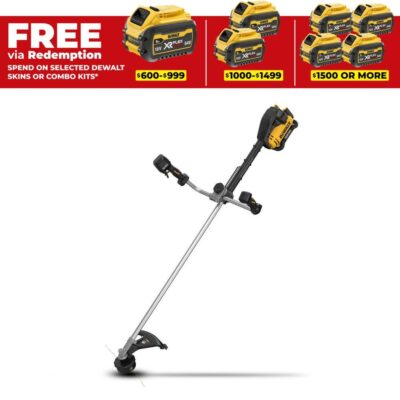 DeWalt DCMST922N-XE 54V XR FlexVolt Li-ion Cordless Bull Horn Handle Line Trimmer  - Skin Only