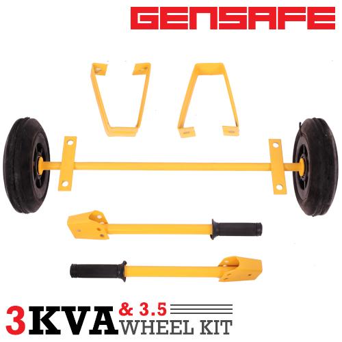 Gensafe GENWHEEL3 Generator Wheel Kit For 3 Kva And 3.5 Kva