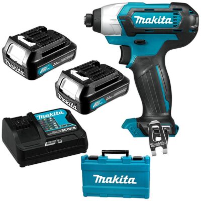 Makita TD110DSAE 12V Max 2.0Ah Li-ion CXT Cordless Impact Driver Drill Combo Kit