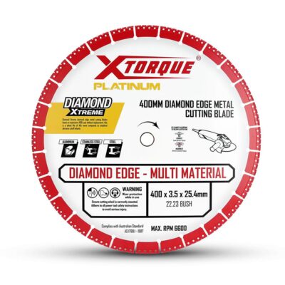 Xtorque XM400 Platinum 400mm (16") Platinum Diamond Edge Metal Cutting Blade