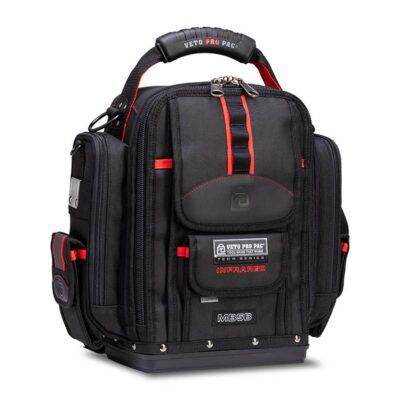 Veto Pro Pac VETOMB5B-IR (VPP10851) XXL Tech Meter Backpack Tool Bag w/Plastic Base - Infrared