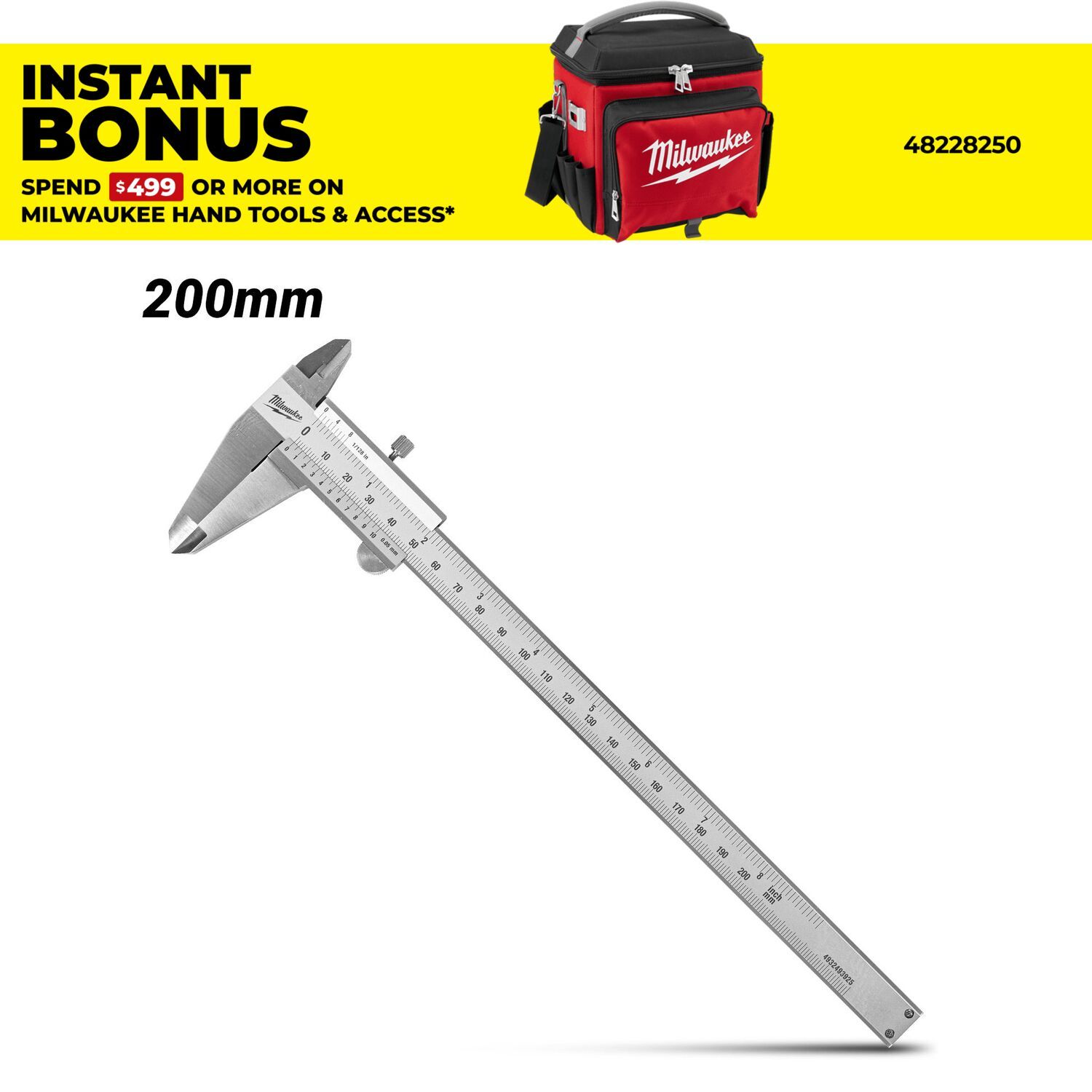 Milwaukee 4932493925 200mm Vernier Caliper