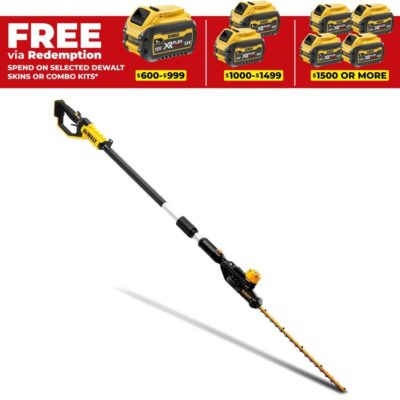 DeWalt DCMPH566N-XE 18V XR Li-ion Cordless Brushless 550mm (21-1/2") Pole Hedge Trimmer - Skin Only