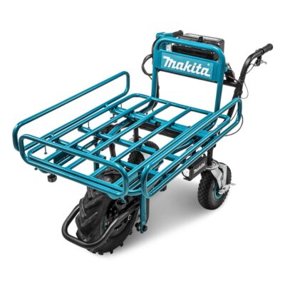 Makita DCU180ZF 18V Li-ion Cordless Brushless Wheelbarrow with Pipe Frame 199116-7 - Skin Only