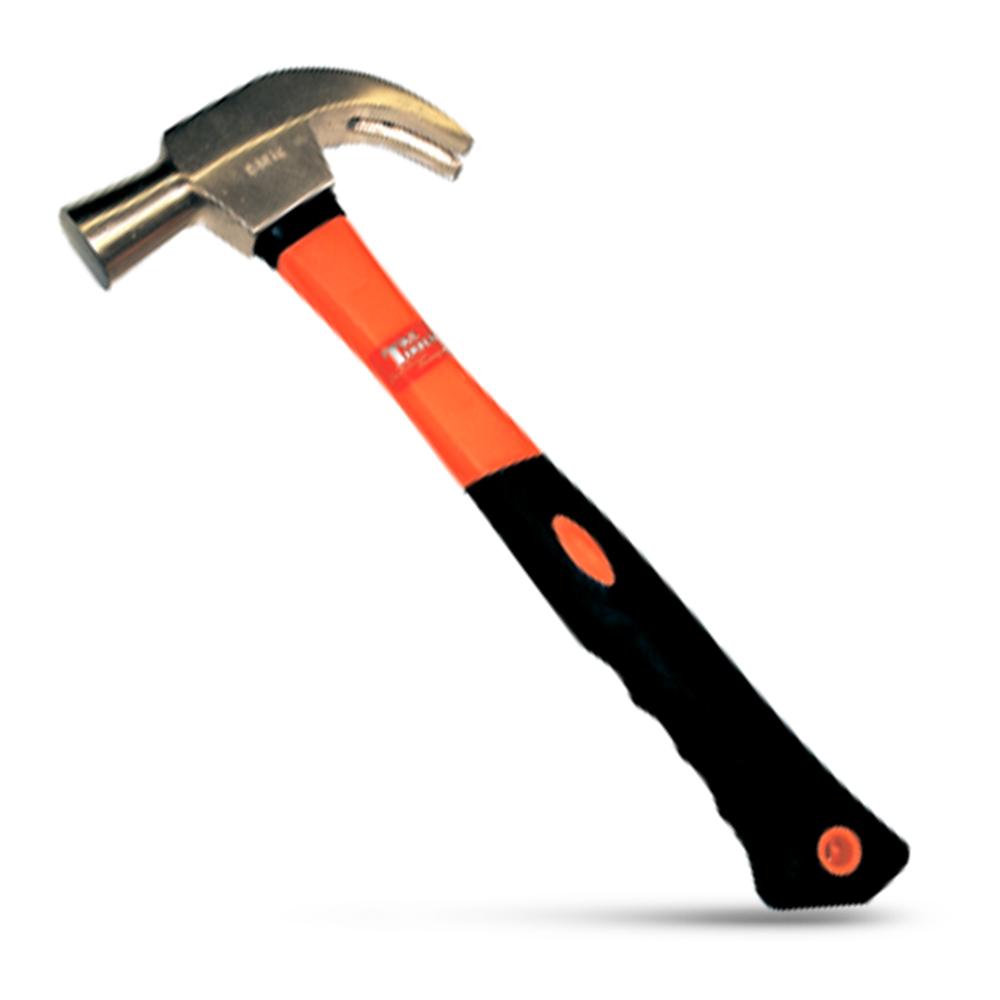 T&E Tools CB185-1004 450gm Copper Beryllium Claw Hammer With Fiberglass Handle