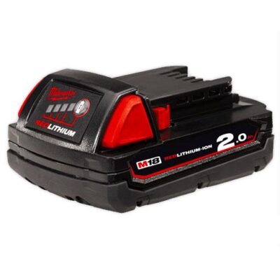 Milwaukee M18B2 18V 2.0Ah Li-Ion RED LITHIUM Battery