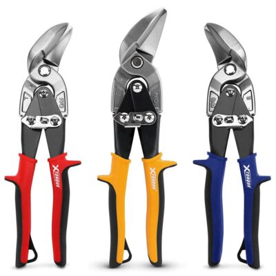 Xtorque XORSLCAS 3pce Aviation Tin Snips Set