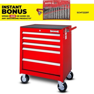 Sidchrome SCMT50215 5 Drawer Roller Cabinet Tool Box