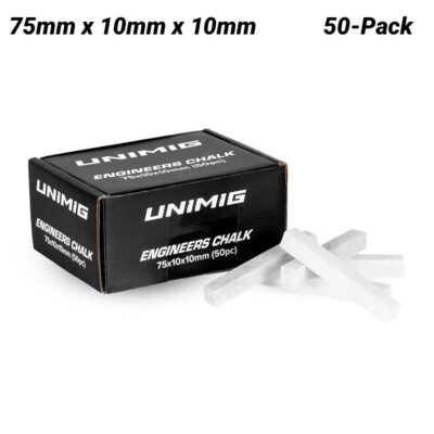 UNIMIG CH751010 50-Pack 75mm x 10mm x 10mm Engineers & Welders Chalk