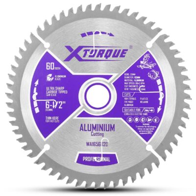 Xtorque WA1656020 165mm (6-1/2") 60-Tooth Aluminium Carbide Tipped Saw Blade