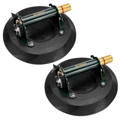 Xtorque X254STWIN 2-Pack 255mm (10") 140Kg Heavy Duty Pump Up Suction Lifter Glass Sucker