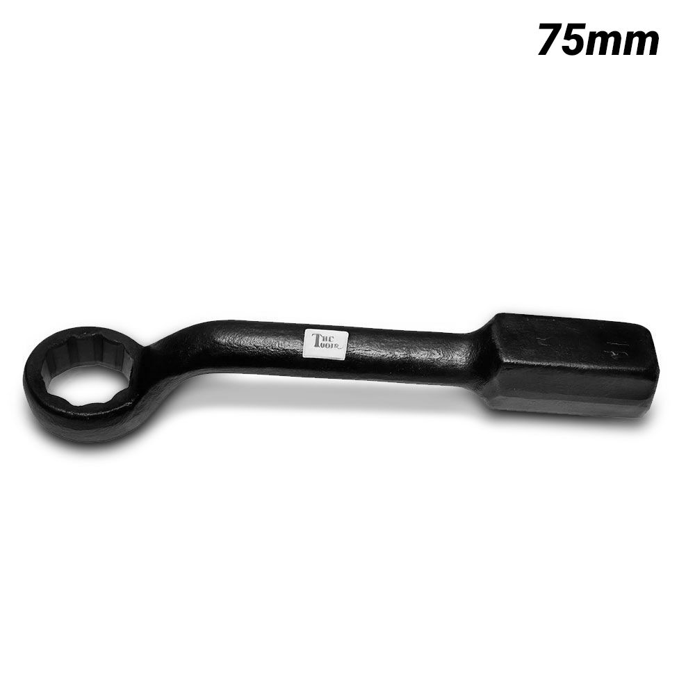 T&E Tools 3333-75 75mm Offset Ring Slogging Spanner Wrench